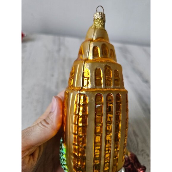 Patricia breen empire building King Kong airplane ornament ape manhattan RARE se - Picture 3 of 13